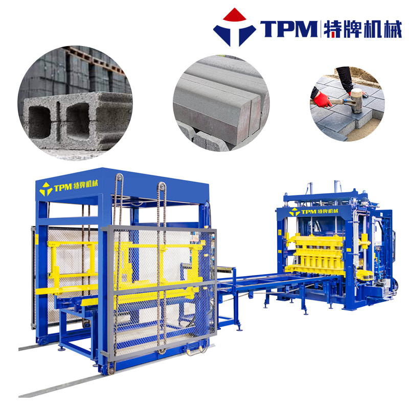 Máquina para fabricar bloques de adoquines TPM6000G de China
